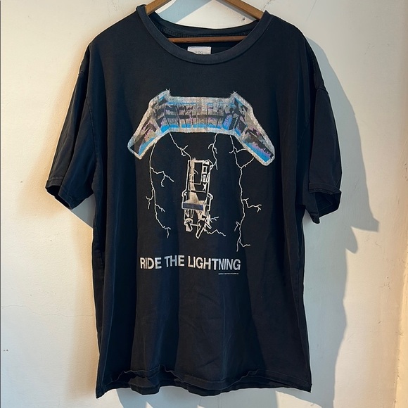 Fear Of God Metallica Ride the Lightning Shirt - Collection One - Picture 1 of 4